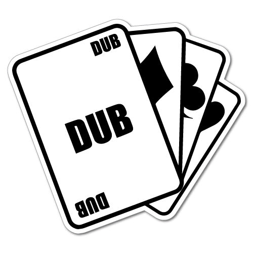 Ace Of Dubs Euro Sticker Decal