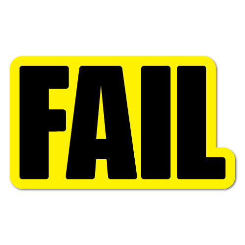 Fail Jdm Sticker Decal