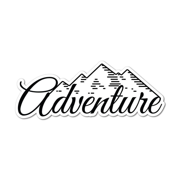 Adventure Mountains Sticker Decal