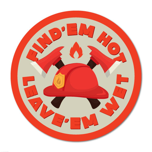 Find Em Hot Leave Em Wet Jdm Car Sticker Decal