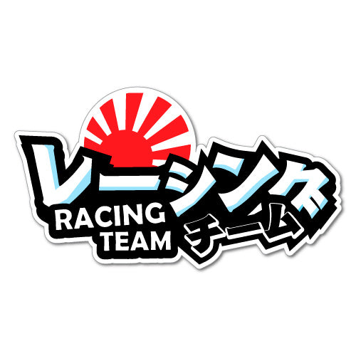 Racing Team Sun Jdm Sticker Decal