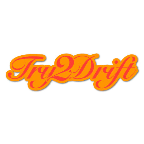 Try2Drift Jdm Sticker Decal
