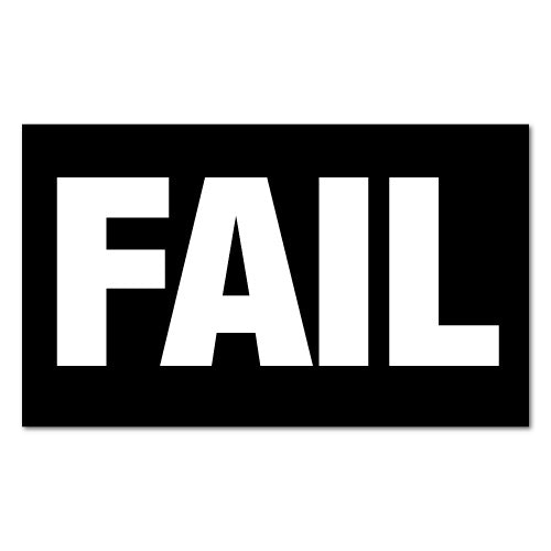 Fail Sticker Jdm Sticker Decal X2