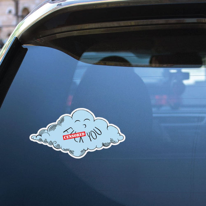 Cloudy Day Sticker Decal