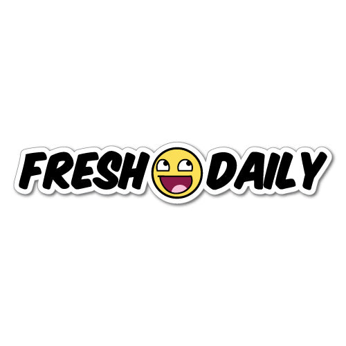 Fresh Daily 1 Jdm Sticker Decal