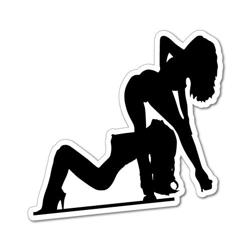 2 Girls Jdm Sticker Decal