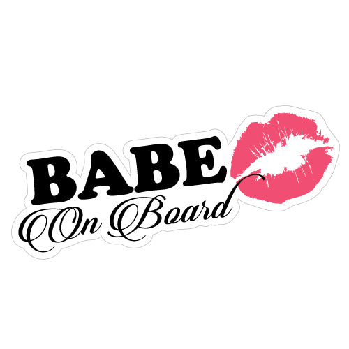 Babe On Board Jdm Sticker Decal