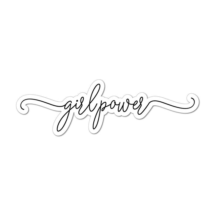 Girl Power Car Sticker Decal