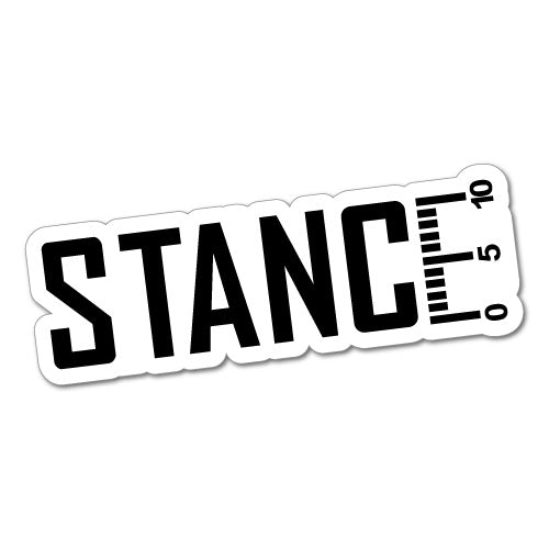 Stance Ruler Jdm Car Sticker Decal