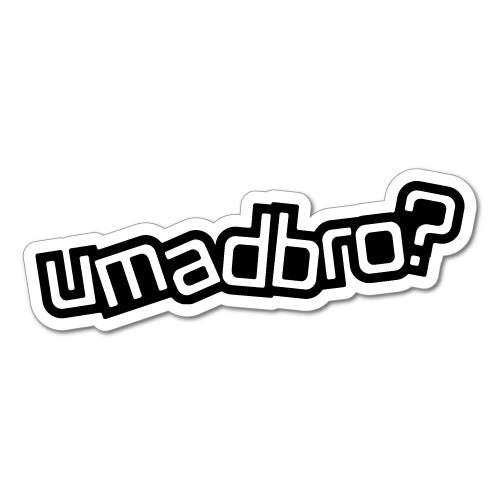 Umadbro? Jdm Car Sticker Decal
