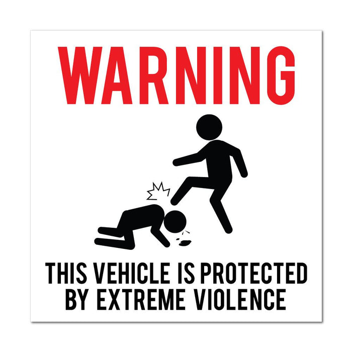 Extreme Violence Sticker Decal