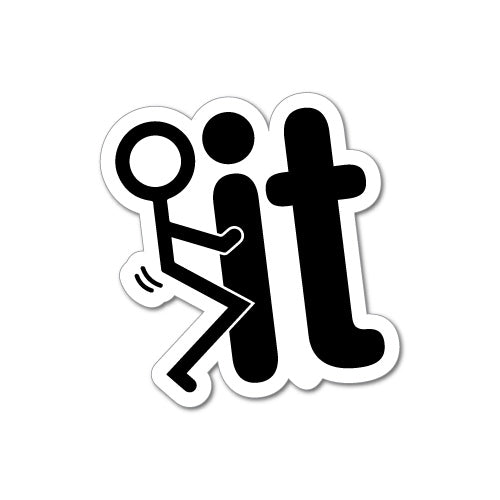 Fck It Jdm Car Sticker Decal