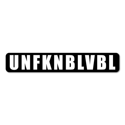 Unfknblvbl Jdm Car Sticker Decal