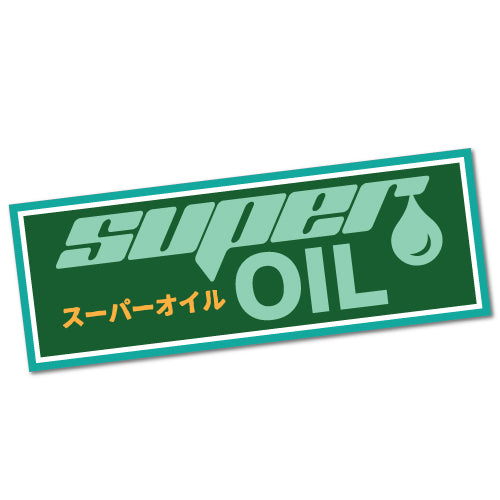 Super Oil Car Jdm Sticker Decal