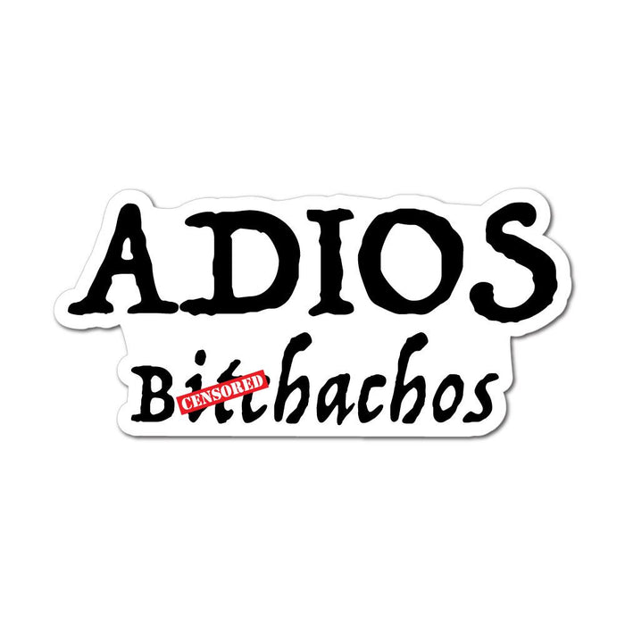 Adios Muchachos Sticker Decal