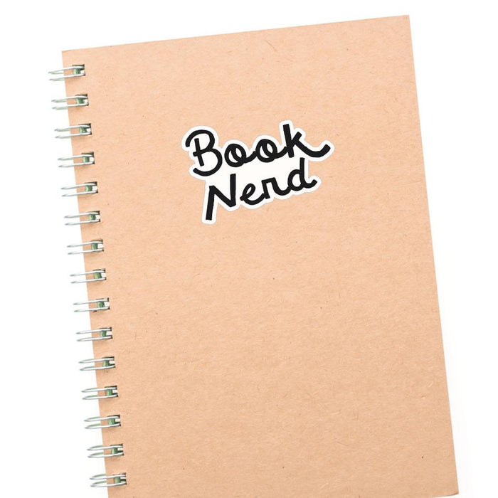 Book Nerd Sticker Decal