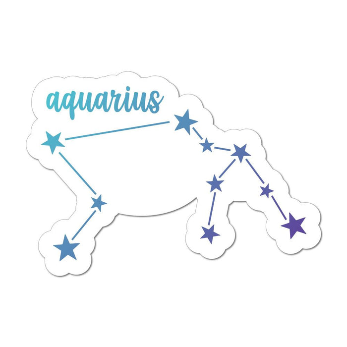Aquarius Laptop Car Sticker Decal