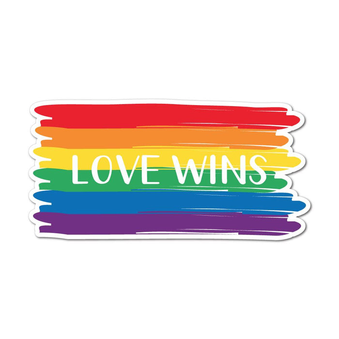 Love Wins Everytime Sticker Decal