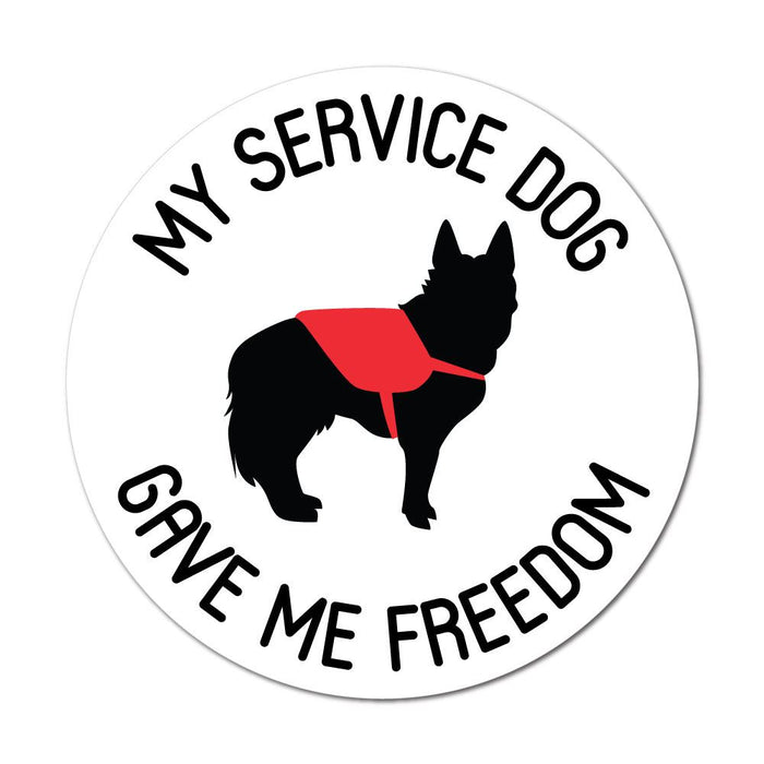Service Dog Sticker Decal
