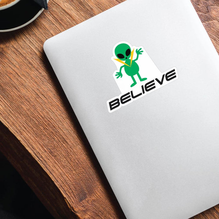 Believe In Aliens Sticker Decal
