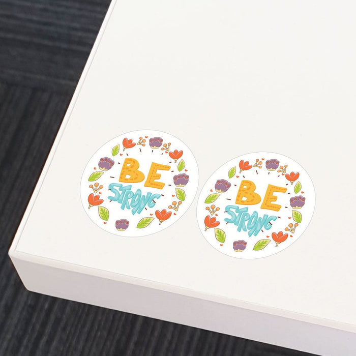 2X You Are Strong Sticker Decal