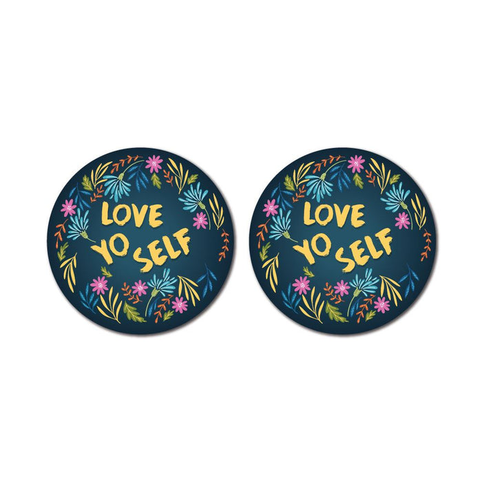2X Love Yo Self Sticker Decal
