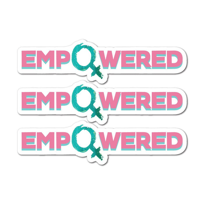 3X Empowered Sticker Decal