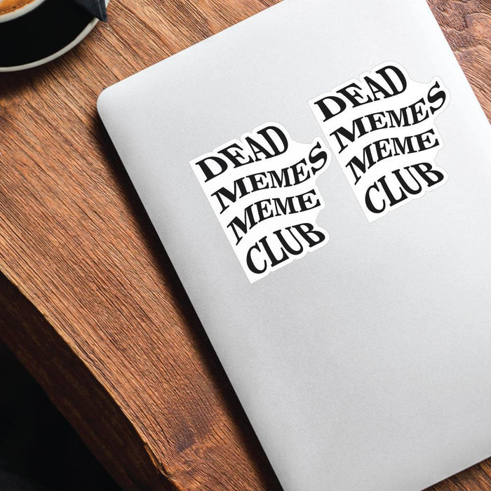 Dead Memes Meme Club X2  Sticker Decal