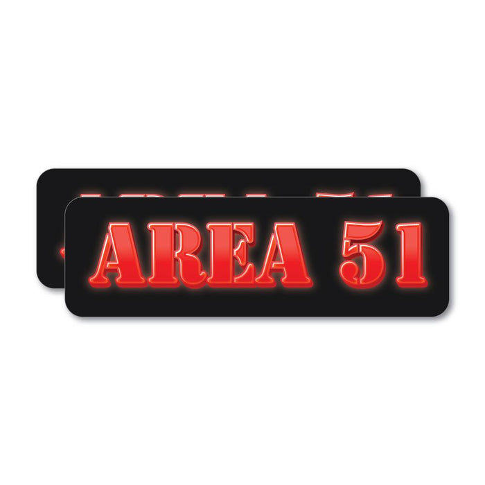2X Storm Squad Area 51 Sticker Decal