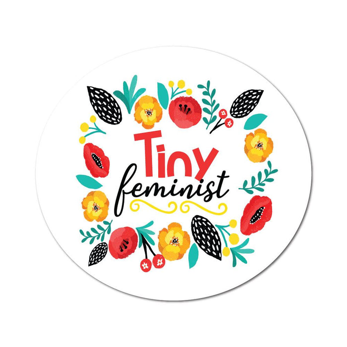 Tiny Feminist Sticker Decal