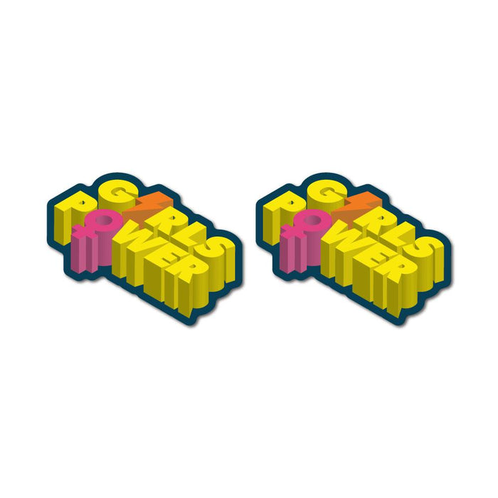 2X Girls Power Sticker Decal