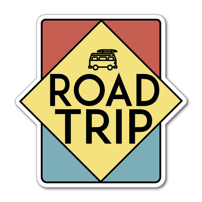 Road Trip Campervan Camper Explore Adventure Travel Car Sticker Decal