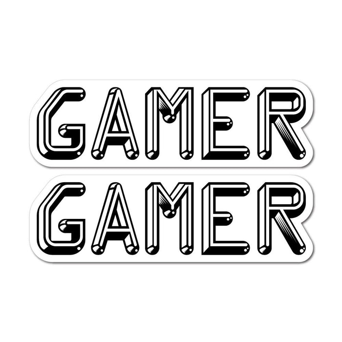 2X I Am A Gamer Sticker Decal