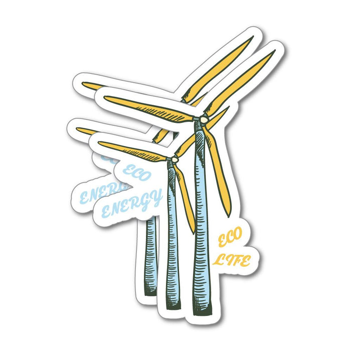 2X Eco Energy Sticker Decal