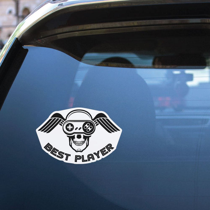 Best Video Game Player Sticker Decal