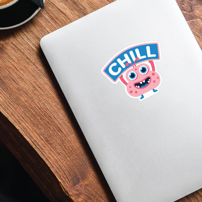 Chill Alien Sticker Decal