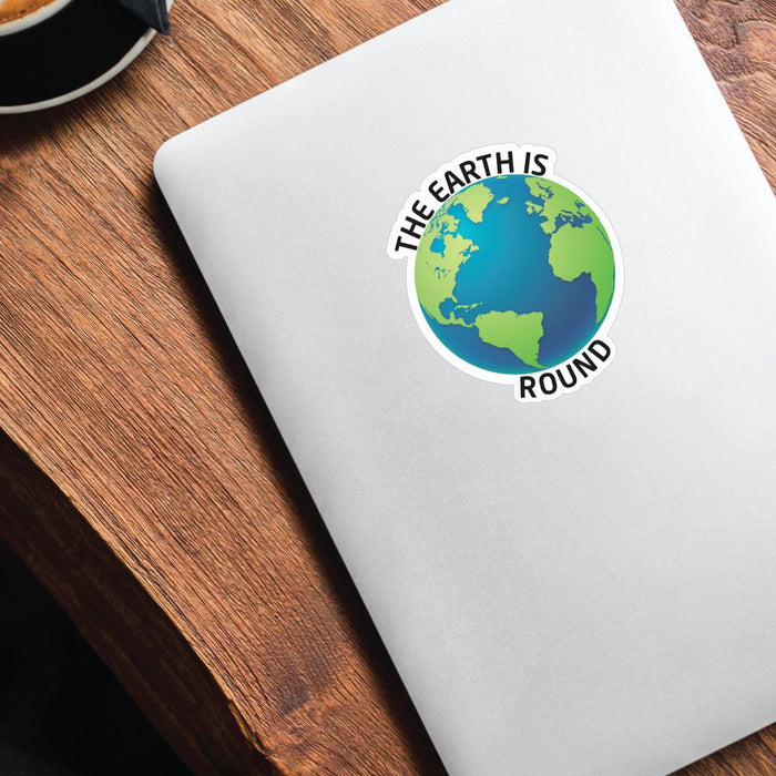Earth Is Round Sticker Decal