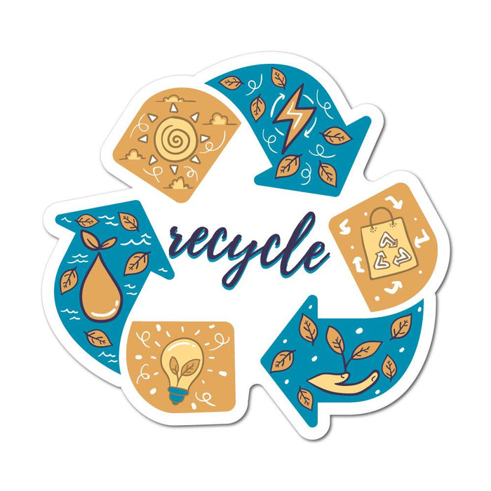 Recycle Sticker Decal