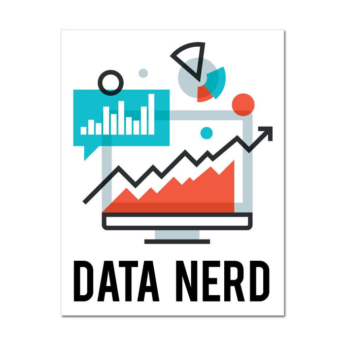Data Nerd Sticker Decal