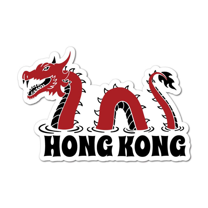 Hong Kong Dragon Sticker Decal