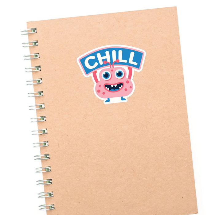 Chill Alien Sticker Decal
