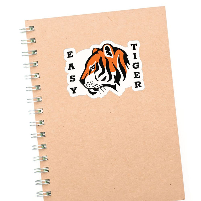 Easy Wild Cat Sticker Decal