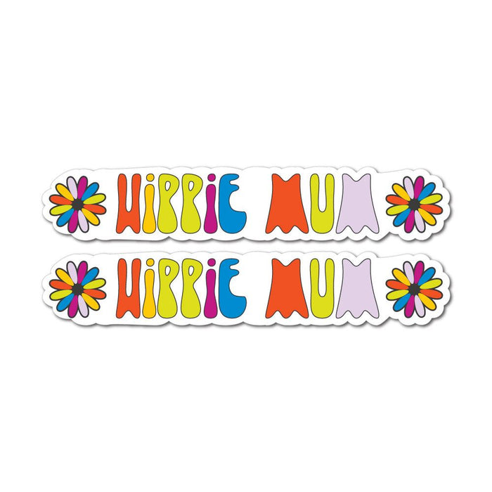 2X Hippie Mom Sticker Decal