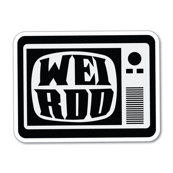 Weirdo Tv Sticker Decal