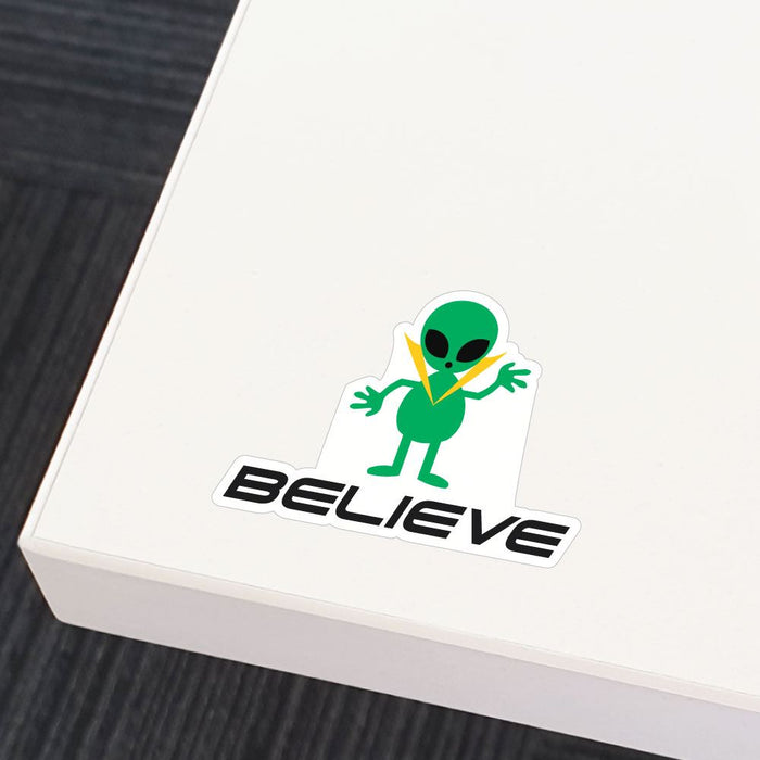 Believe In Aliens Sticker Decal