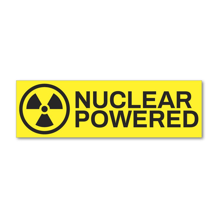 Nuclear Powered Sticker Decal