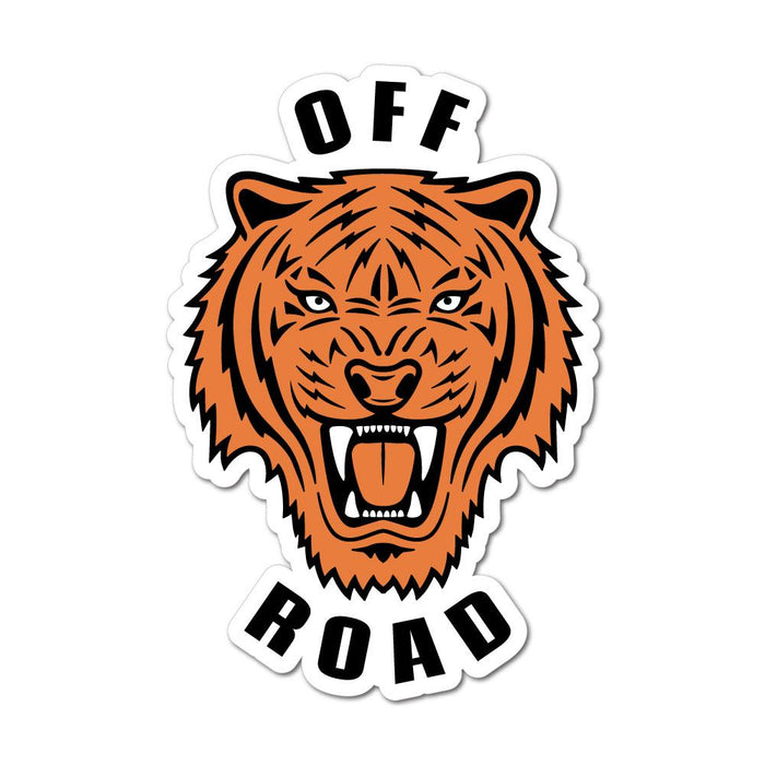 Off Road Tiger Sticker Decal