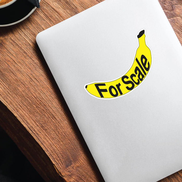 Banana For Scale Sticker Decal