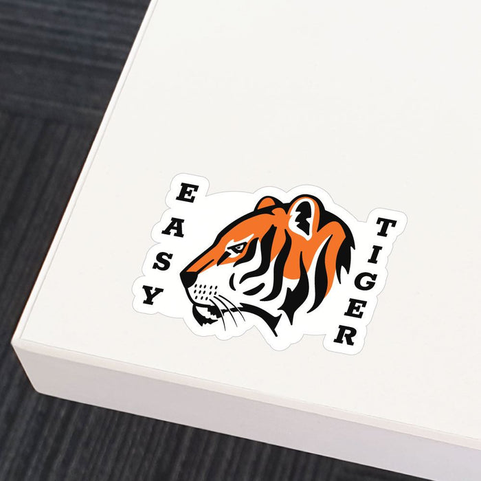 Easy Wild Cat Sticker Decal