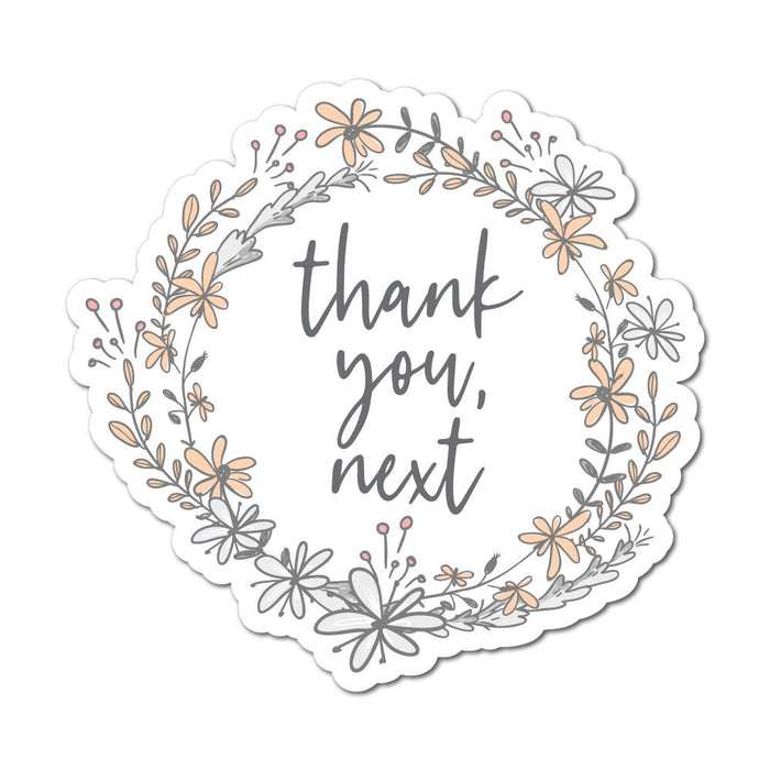 Thank U Sticker Decal